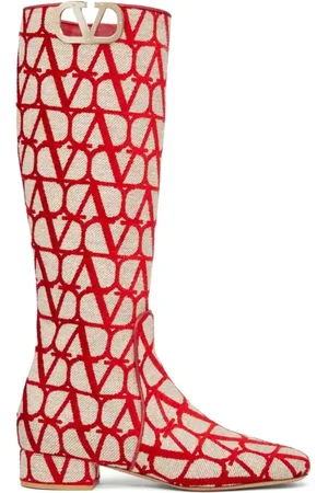 VALENTINO GARAVANI Botas Toile Iconographe VLogo Type