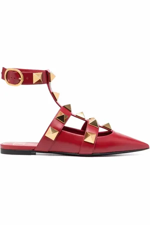 VALENTINO GARAVANI Bailarinas Roman Stud planas