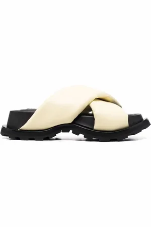 Jil Sander Sandalias acolchadas