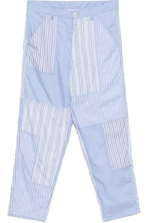Comme des Garçons Pantalones con diseño patchwork