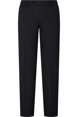 MAN ON THE BOON. Pantalones de vestir de lana