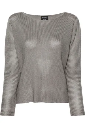 Giorgio Armani Jersey con cuello barco
