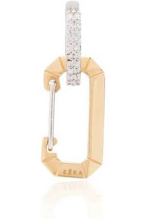 Eera Pendiente Chiara en oro amarillo de 18kt con diamantes