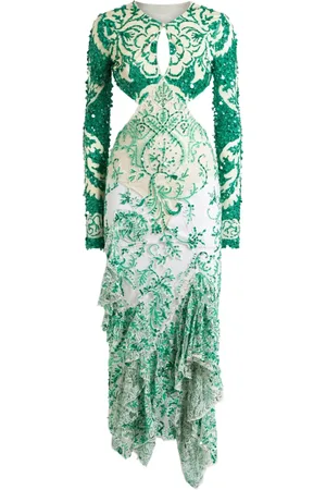Etro Vestido con aplique de lentejuelas