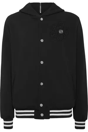 Philipp Plein Chaqueta bómber con capucha