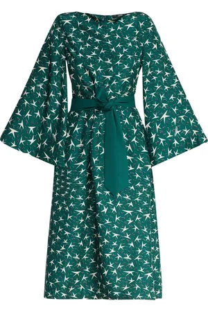 Karl Lagerfeld Vestido midi con logo estampado