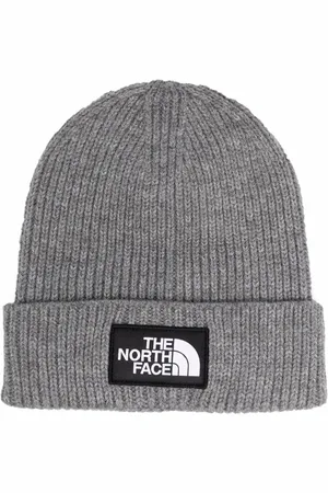 The North Face Gorro de canalé con parche del logo