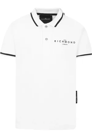 John Richmond Polo con logo estampado