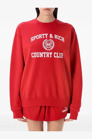 Sporty & Rich Sudadera de algodón