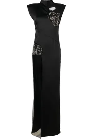 GENNY Vestido de fiesta con detalles de strass
