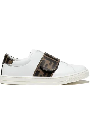 Fendi Zapatillas bajas con logo en la correa