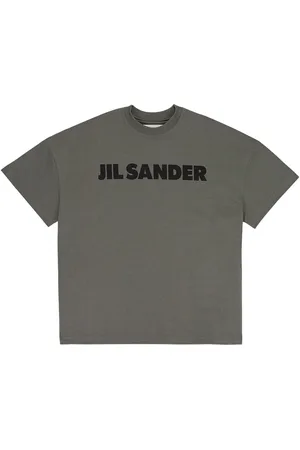 Jil Sander Camiseta Olive con logo