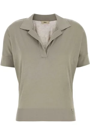 HERNO Polo de mezcla de algodón