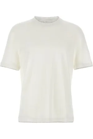 Brunello Cucinelli Camiseta con capa artificial