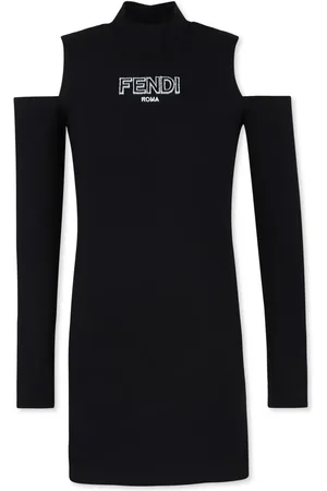 Fendi Vestido con detalle de aberturas