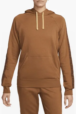 Nike Sudadera Sportswear Essential Ale Brown/Cacao Wow con capucha