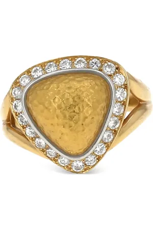 CHAUMET Anillo en oro amarillo de 18 ct con diamantes