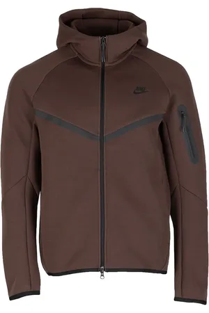Nike Sudadera Tech Windrunner Brown con capucha