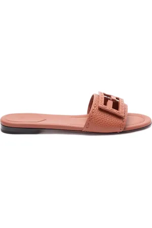 Fendi Sandalias con hebilla del logo