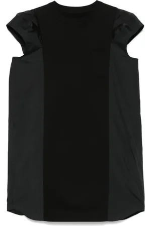 SACAI Vestido corto a paneles