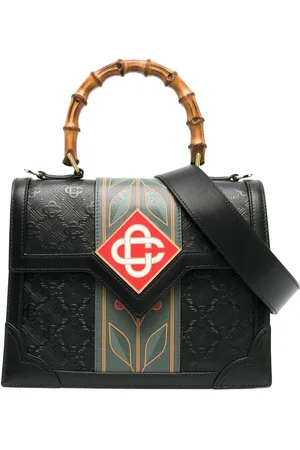 Casablanca Bolso shopper Jeanne con parche del logo