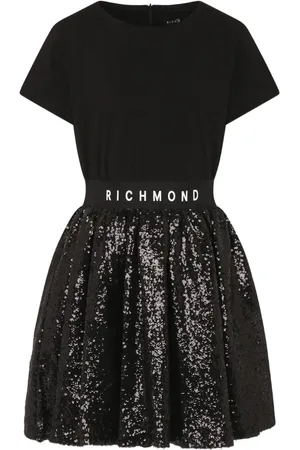 John Richmond Vestido con aplique de lentejuelas
