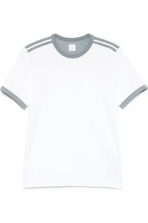 ELEVENTY Camiseta con detalle de rayas