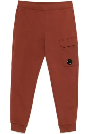 C.P. Company Pantalones de chándal con detalle Lens