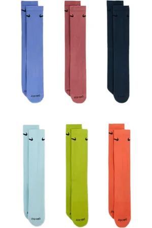 Nike Pack de seis pares de calcetines Everyday Plus Multi Color