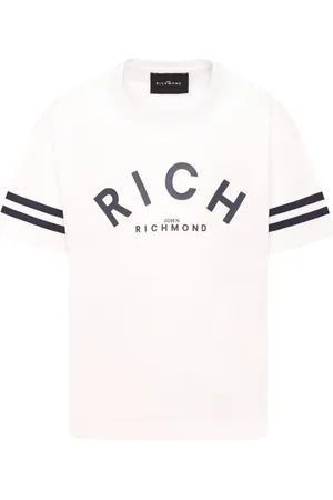 John Richmond Camiseta con logo estampado