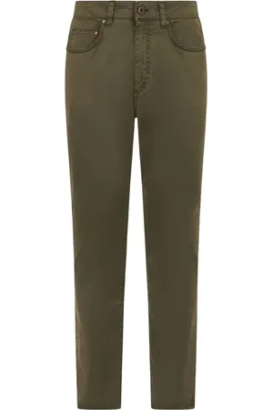 Boglioli Pantalones con diseño teñido