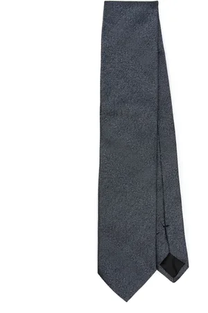 Lanvin Corbata con motivo pied de poule
