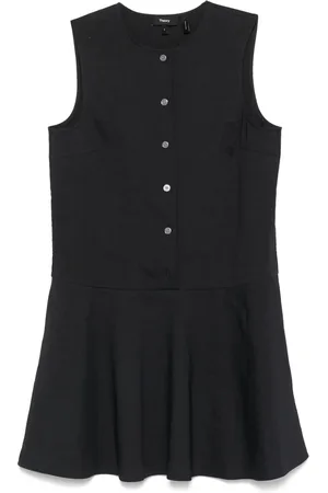 THEORY Vestido corto sin mangas