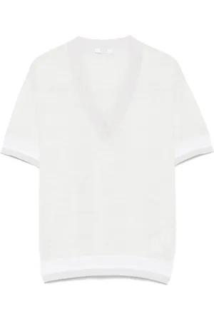 PESERICO SIGN Camiseta con apliques de lúrex