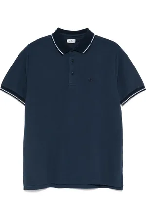 Etro Polo con bordado Pegaso