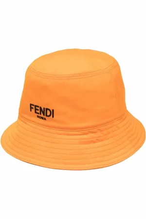Fendi Sombrero de pescador con logo estampado