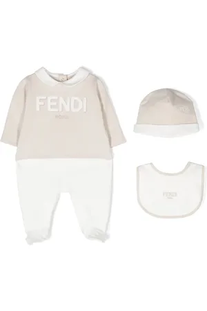 Fendi Pelele con logo bordado