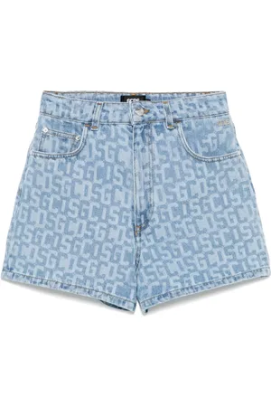 GCDS Pantalones cortos vaqueros con monograma