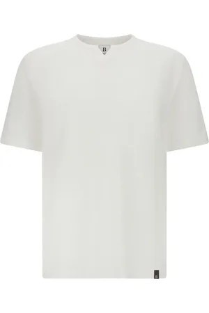Boggi Milano Camiseta con abertura en el cuello