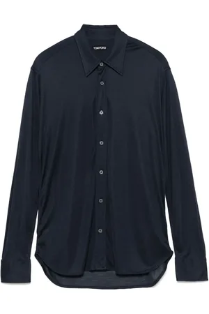Tom Ford Camisa semitranslúcida de seda