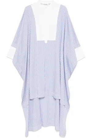 MONSE Vestido midi a rayas