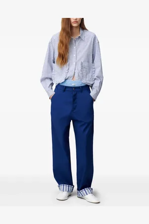 Claudie Pierlot Pantalones rectos con pinzas