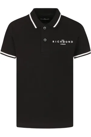 John Richmond Polo con logo estampado