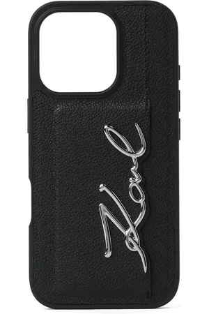 Karl Lagerfeld Funda para iPhone 16 Pro con logo