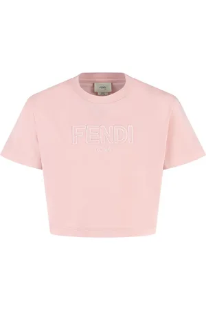 Fendi Camiseta con aplique del logo