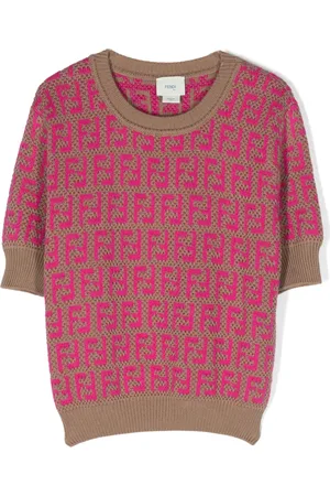 Fendi Jersey con motivo de monograma