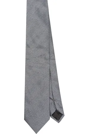 Lanvin Corbata con motivo pied de poule
