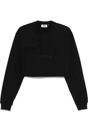 GCDS Sudadera corta con logo