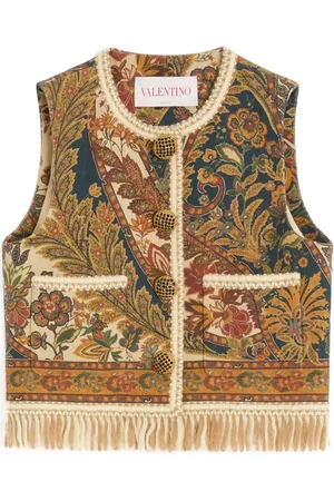 VALENTINO GARAVANI Chaleco con estampado Voyage Imaginaire