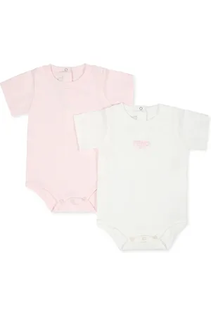 Fendi Pack de dos bodies con logo bordado